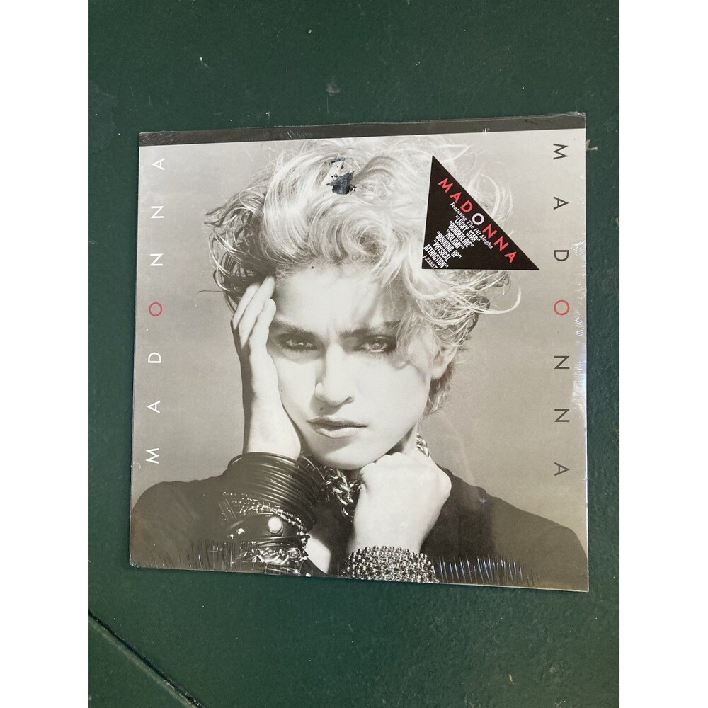 Madonna self-titled new SEALED w/Triangle HYPE sticker LP Vinyl Record 1983 Sire